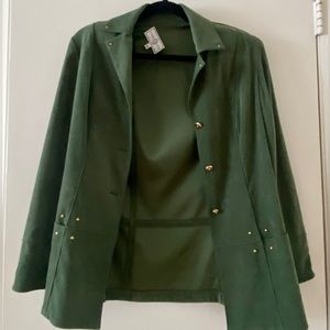 St. John Sport green blazer